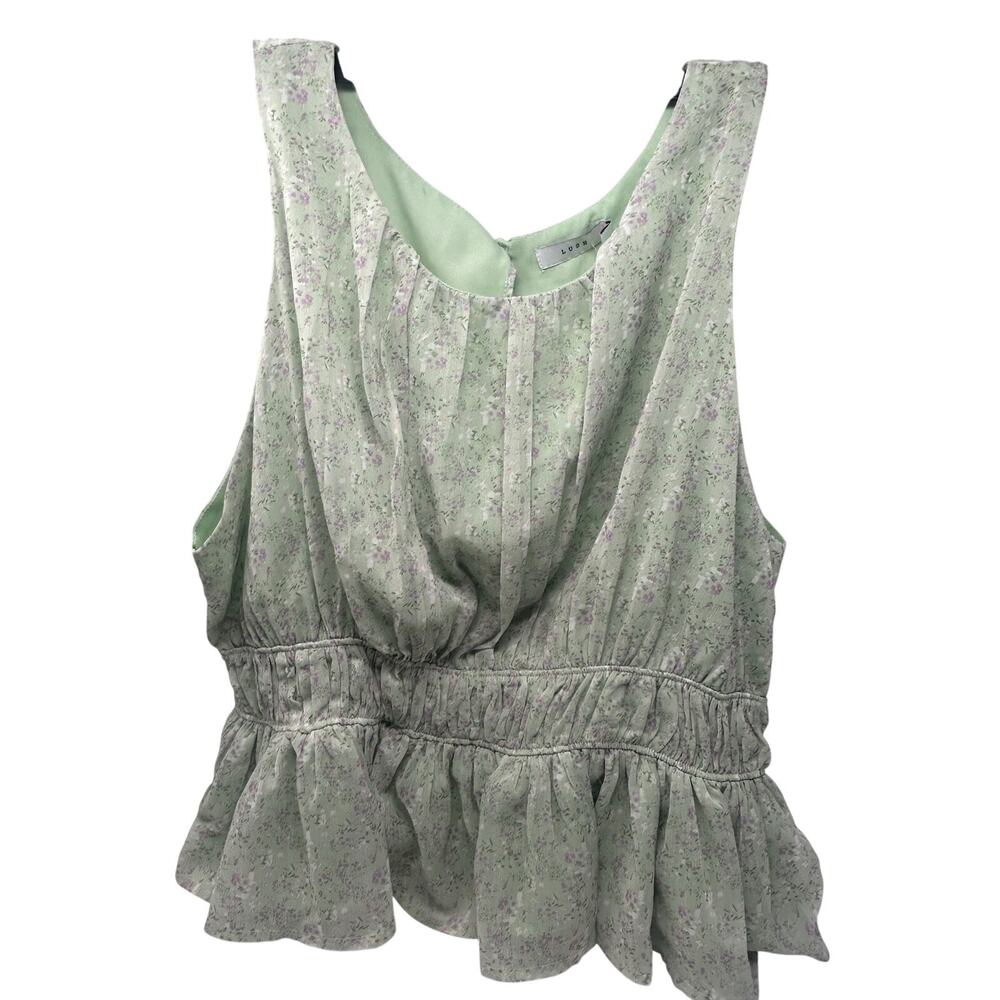 NWT Lush Floral Blouse Size  XL